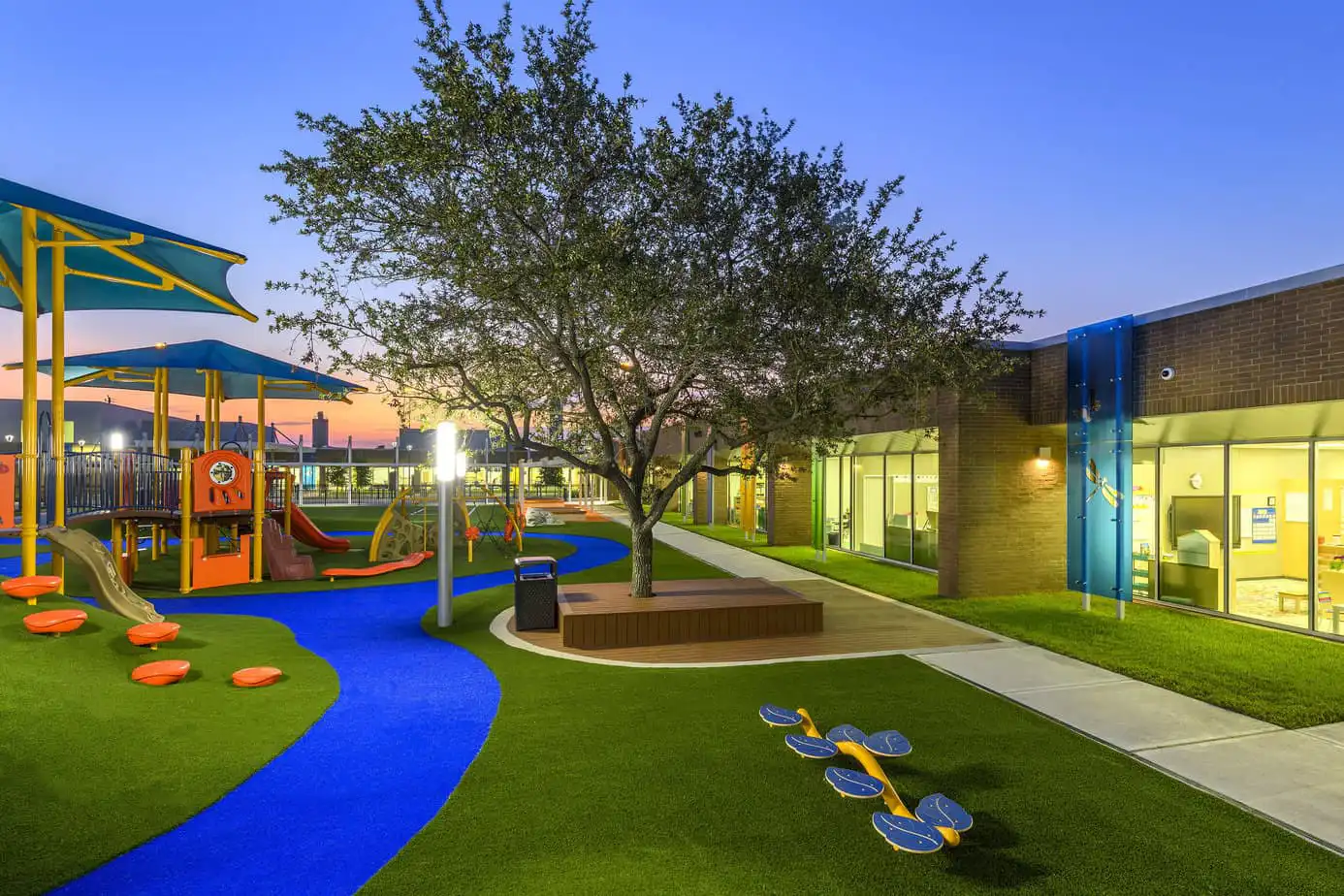 Artificial grass for school playgrounds from SYNLawn