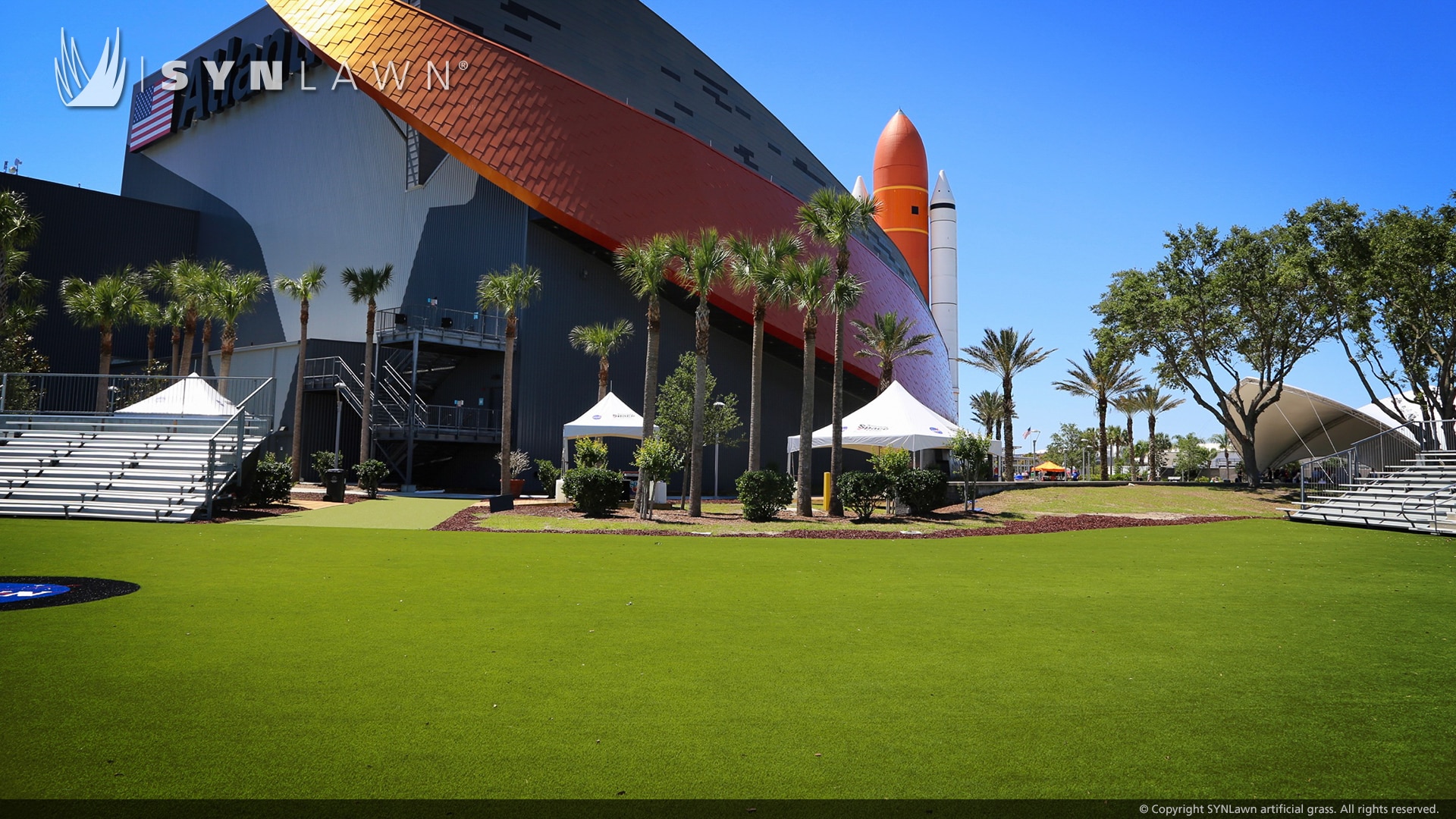 SYNLawn Jacksonville FL commercial artificial grass for theme parks